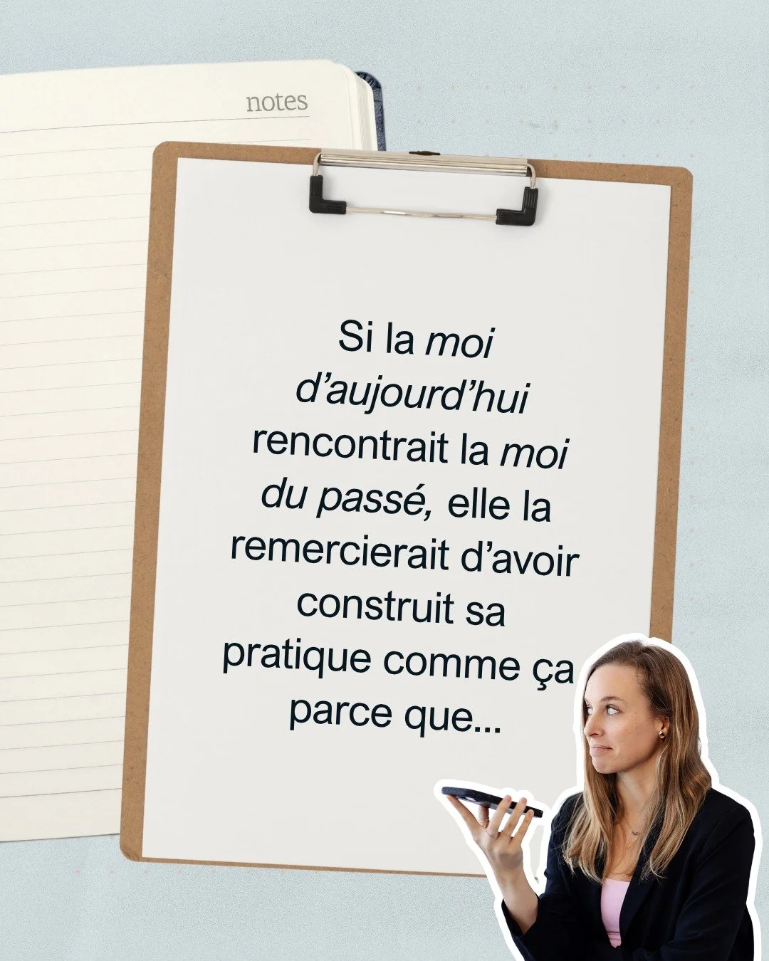 Aujourd&rsquo;hui commen&ccedil;aient les 5 jours pour poser les bases d&rsquo;une pratique plus durable et rentable dans le Hub (mon nouveau groupe FB gratuit).

Juste avant le live du jour 1, j&rsquo;ai r&eacute;alis&eacute; quelque chose.
&Agrave;