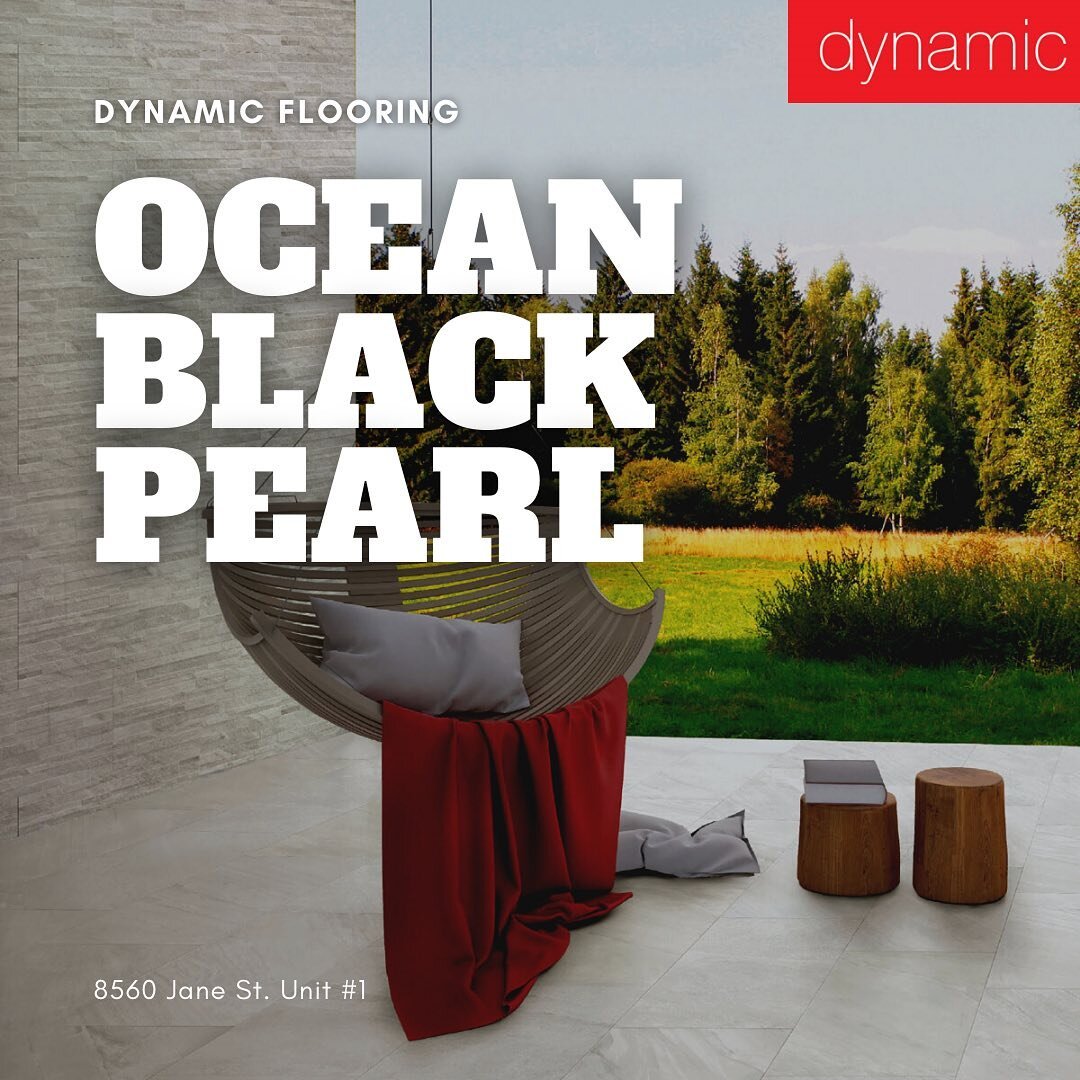 Ocean black pearl is the perfect stone effect porcelain tile! Suitable for both indoor and outdoors! Come check this tile out for yourself! 

#tile #floortiles #concreteeffect #stoneeffect #porcelain #porcelaintile #interiordesign #dynamicflooring #d