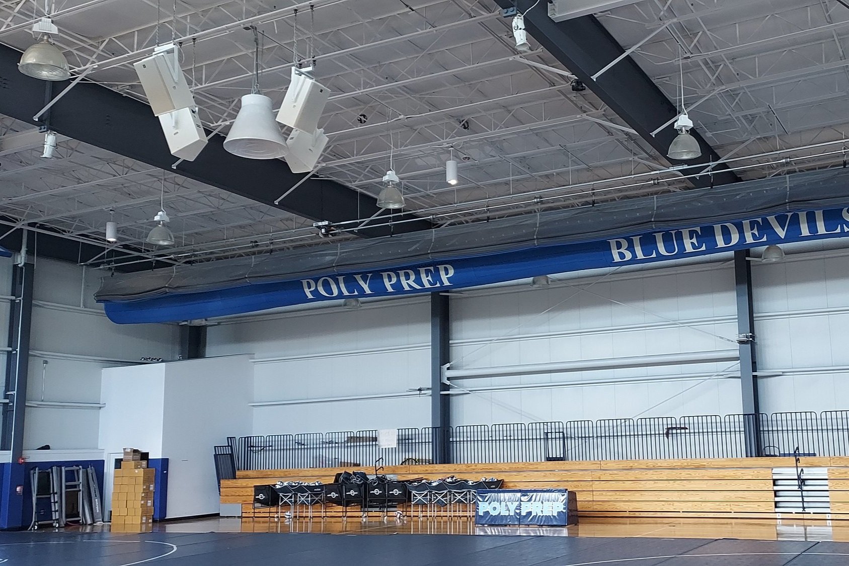 Poly Prep Gym Sound System