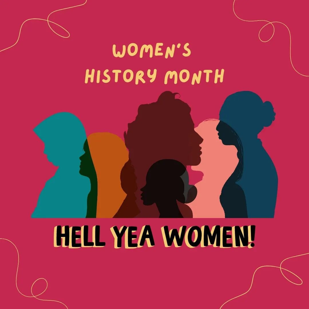 Happy Womens History Month! 📢

Many incredible women have shaped this world for the better through their courage, resilience, and leadership. 

Let's celebrate them this month by sharing their stories and continuing to fight for women rights every s