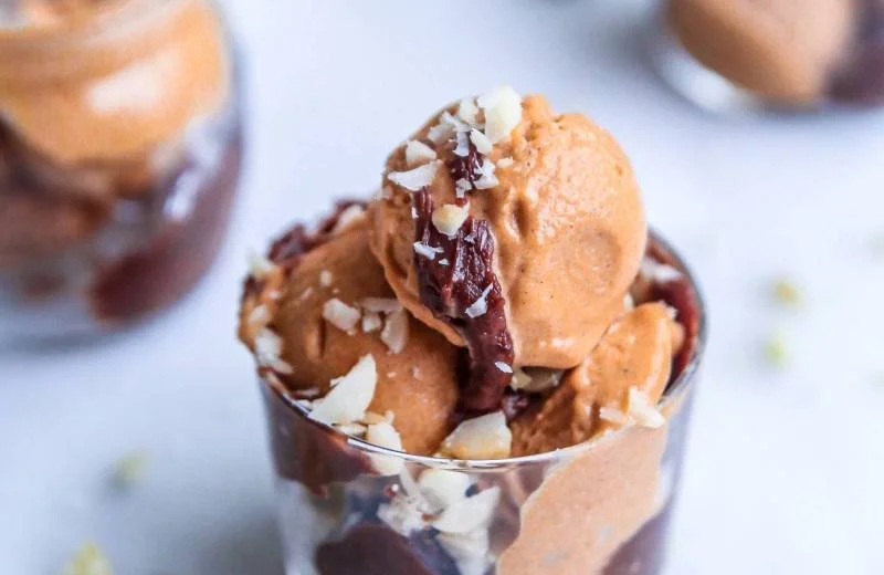 Chai Spice And Caramel Sweet Potato Sundae