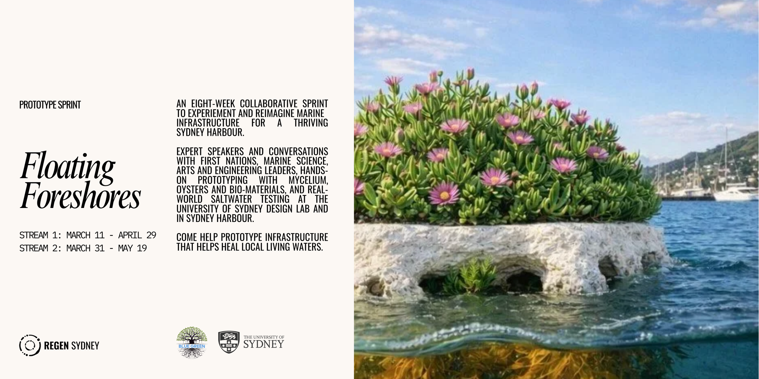 Floating Foreshores Prototype Sprint