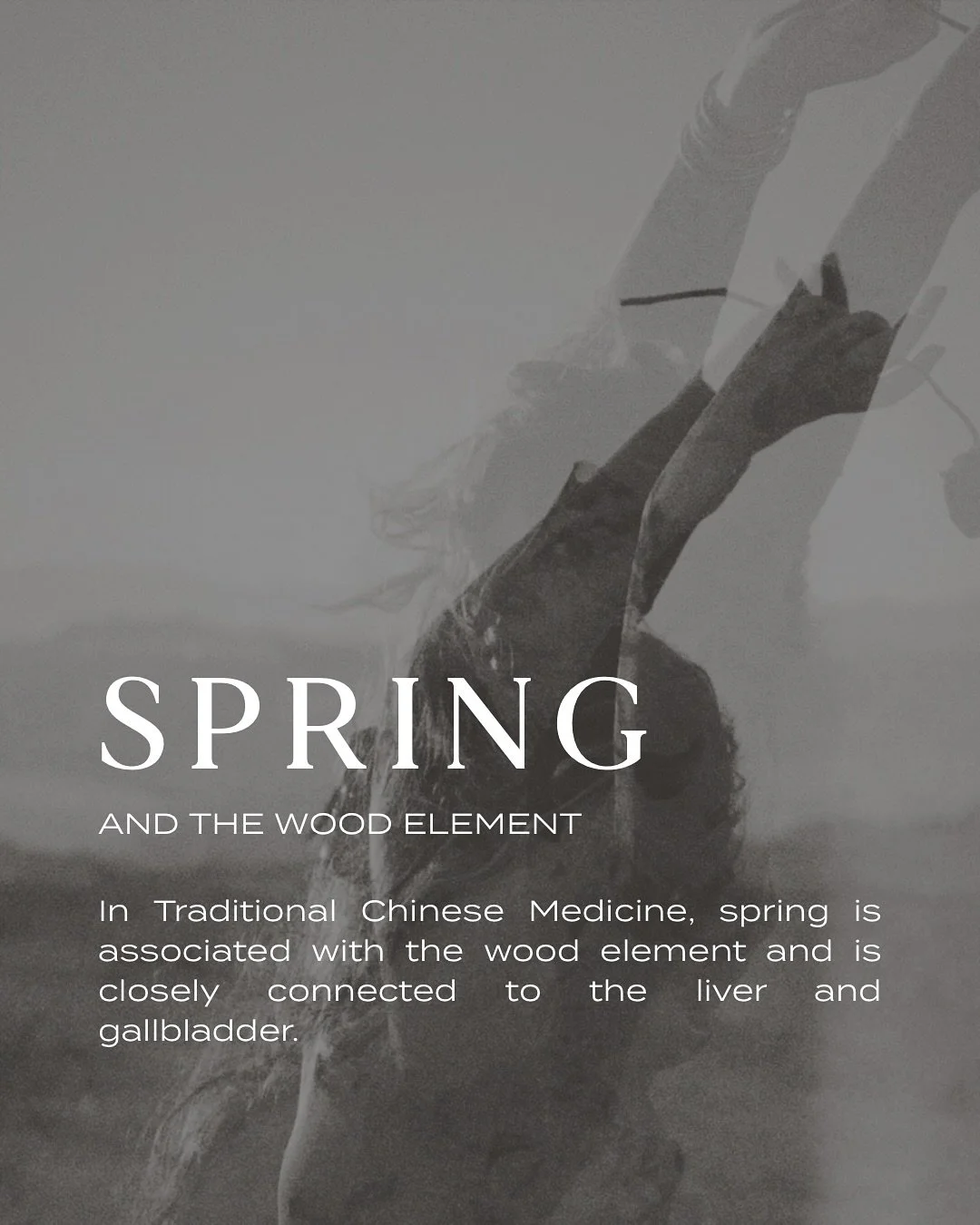 We&rsquo;re now moving with the energy of Spring, a season of renewal, growth, and vision. In Traditional Chinese Medicine, this time of year is governed by the Wood element, a force that carries us upward and outward into expansion. Wood energy invi