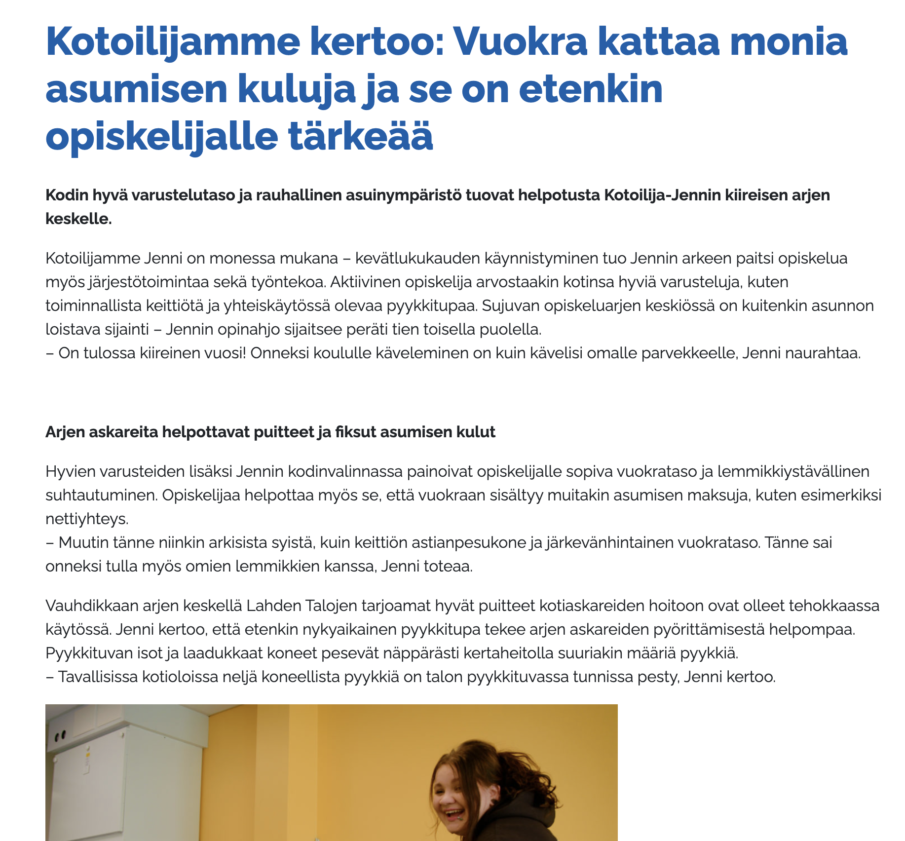 blogiteksti, Lahden talot