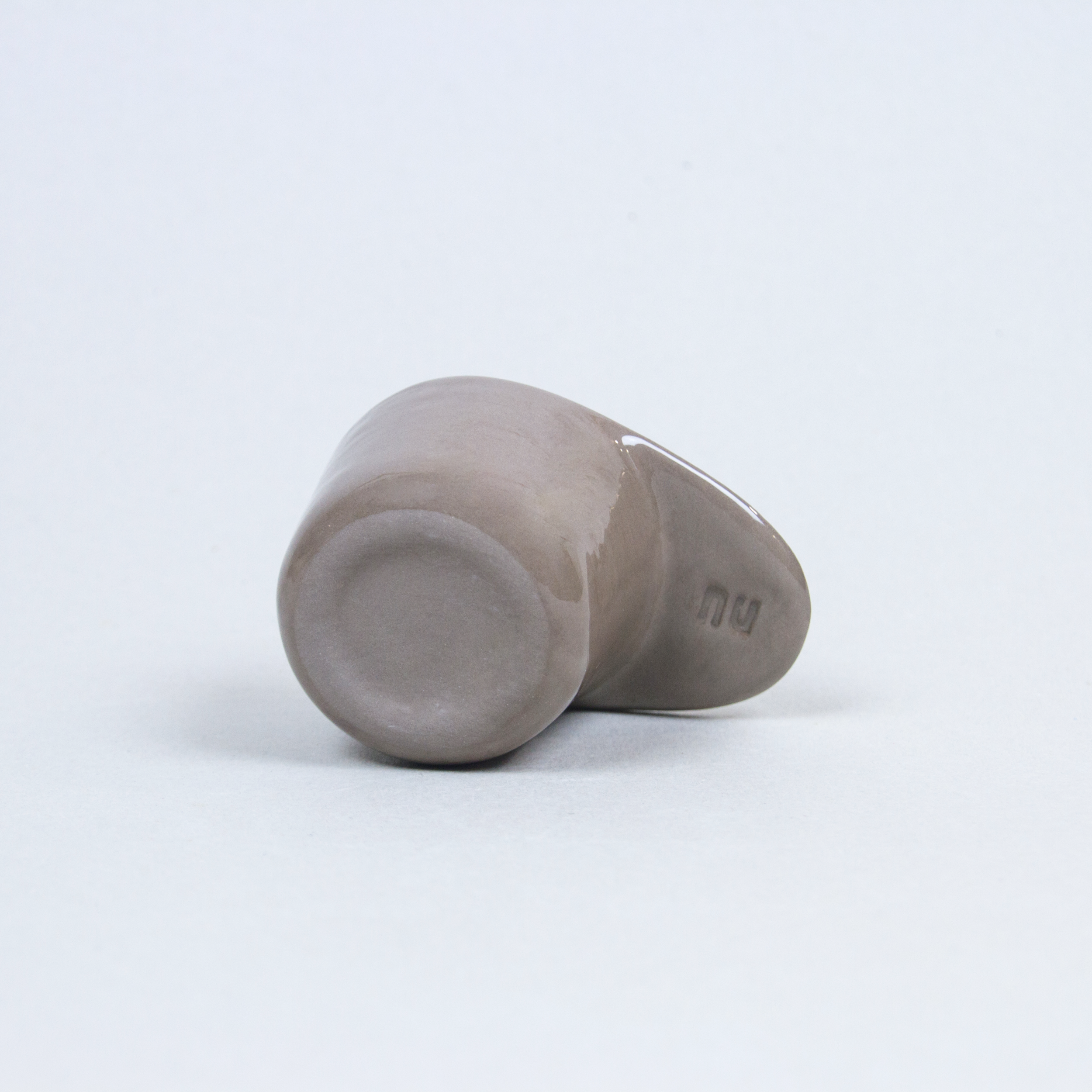 ameno espresso cup in brown - nu cerâmica