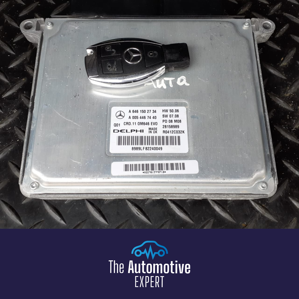 Mercedes C220 CDI W04 with faulty Engine ECU