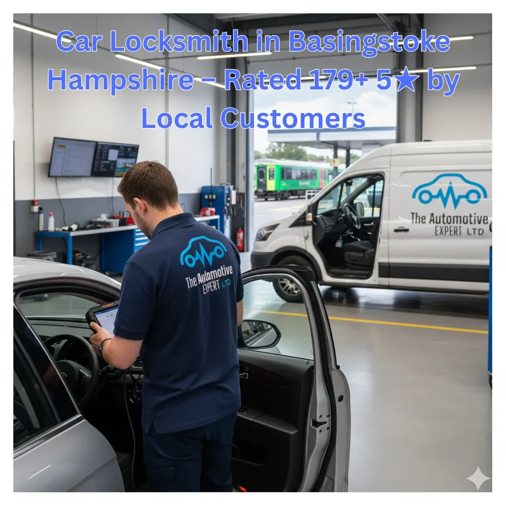Car Locksmith in Basingstoke Hampshire – Rated 179+ 5★ by Local Customers