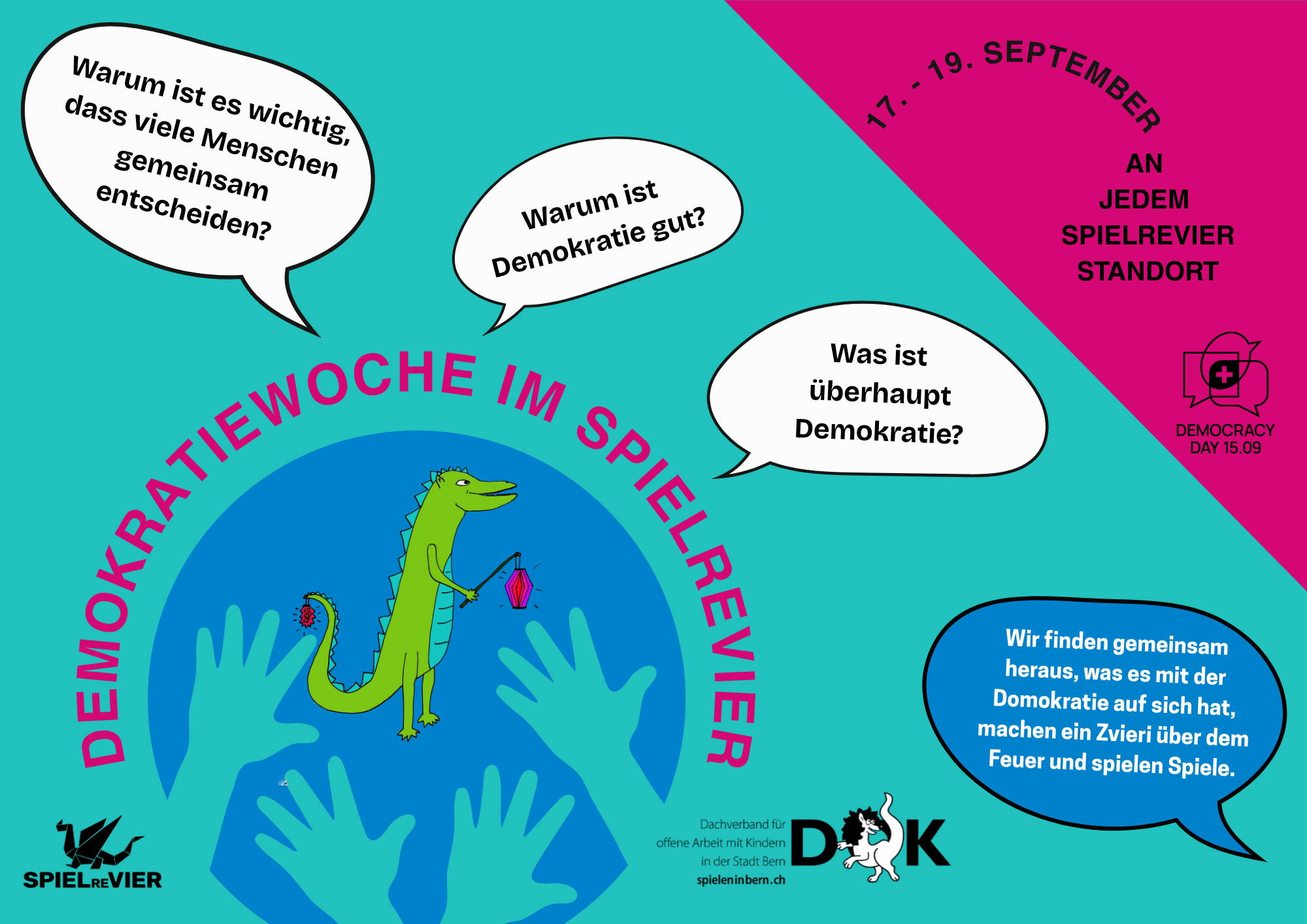 Demokratiewoche im Spielrevier