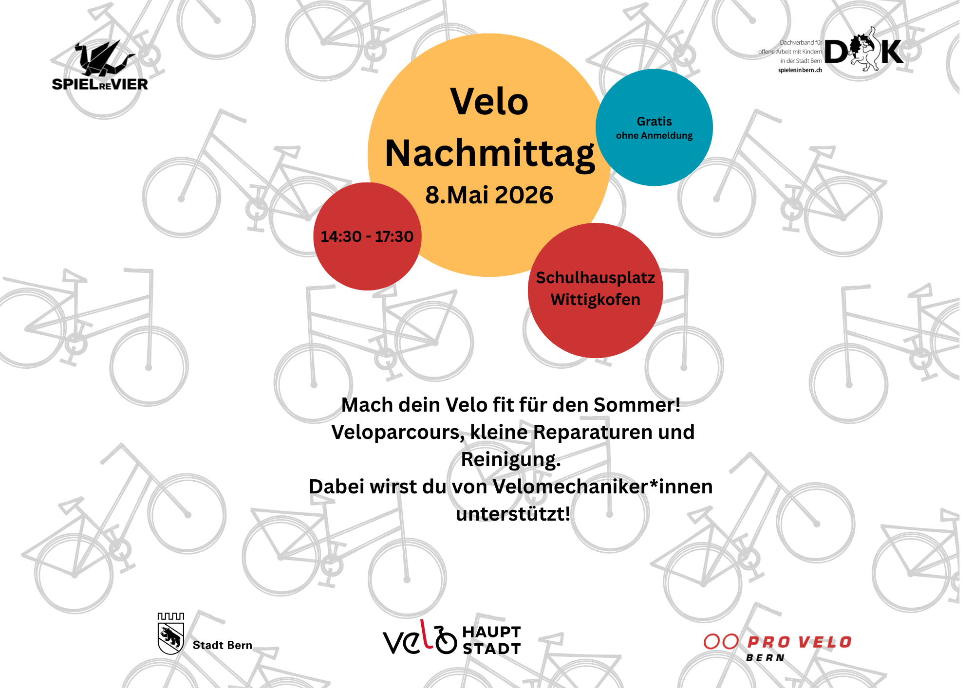 Velonachmittag mit Pro Velo