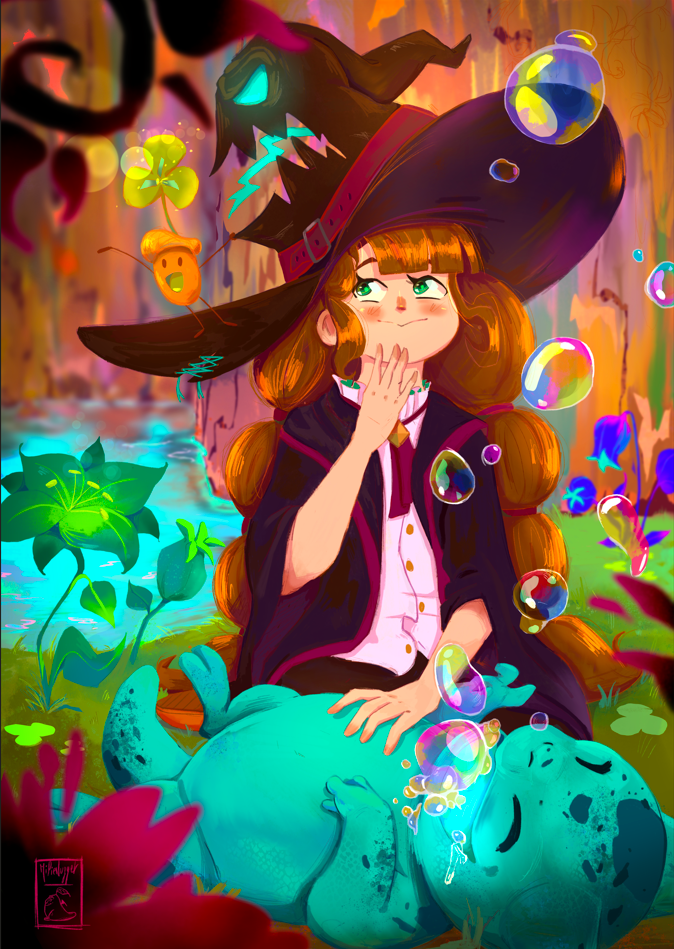 Little Witch in the woods