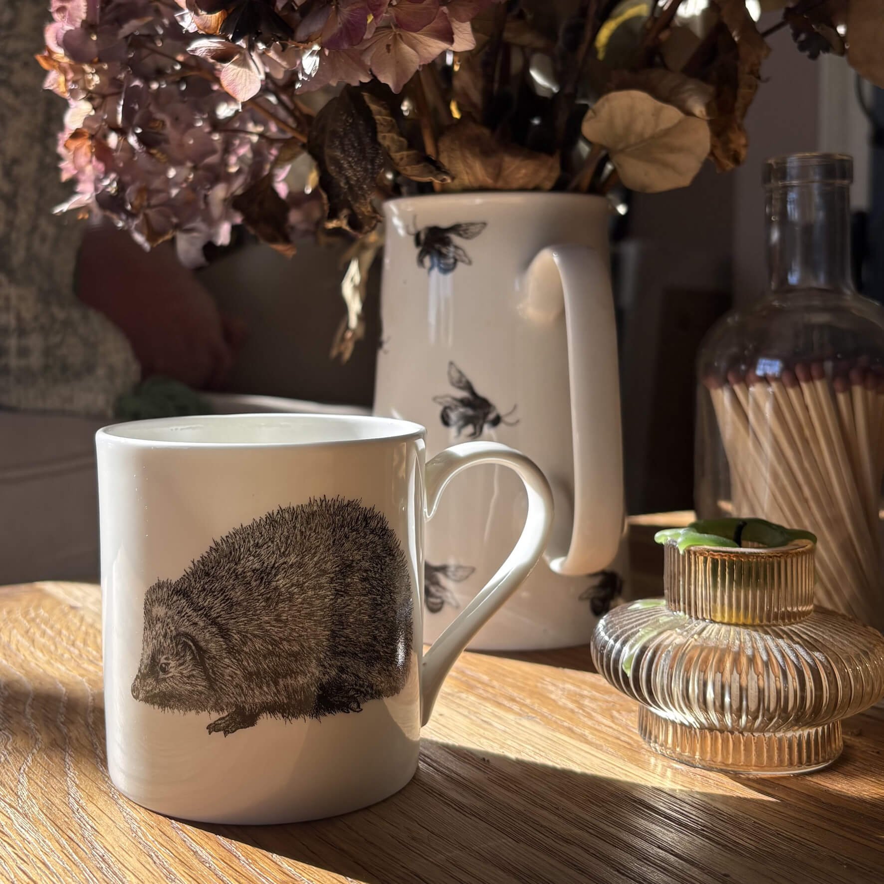 wildlife_illustrated_fine_bone_china_mug_hedgehog_coffee_tablescape.jpg
