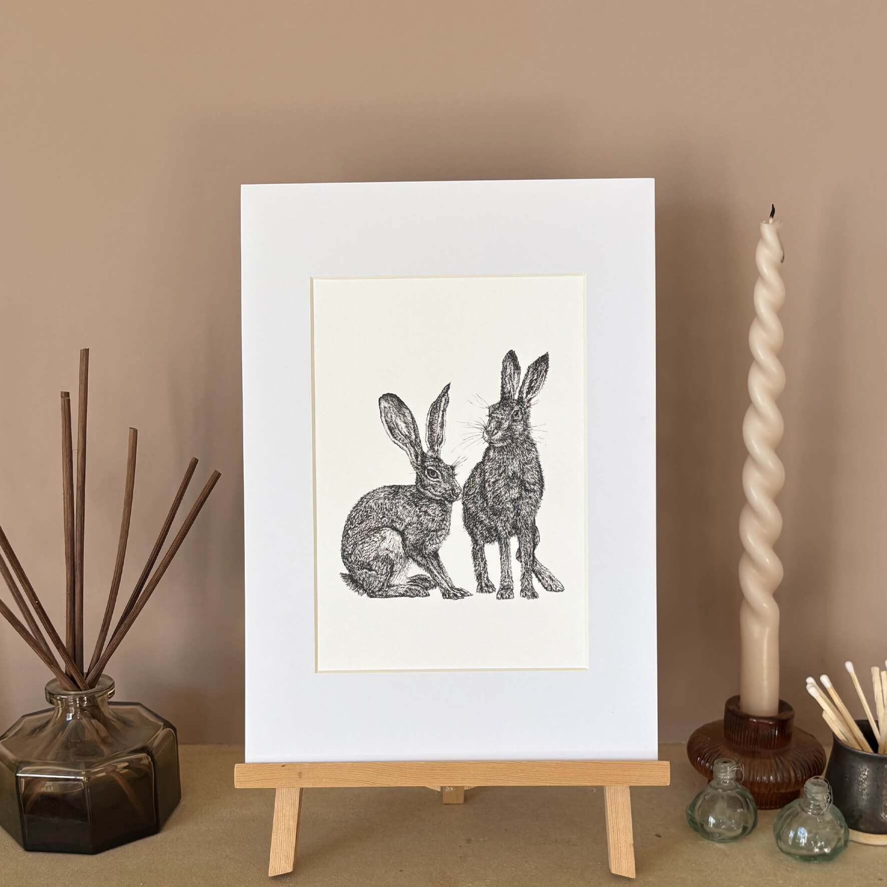 A4_Mounted_Giclee_Print_Hares_illustration.jpg