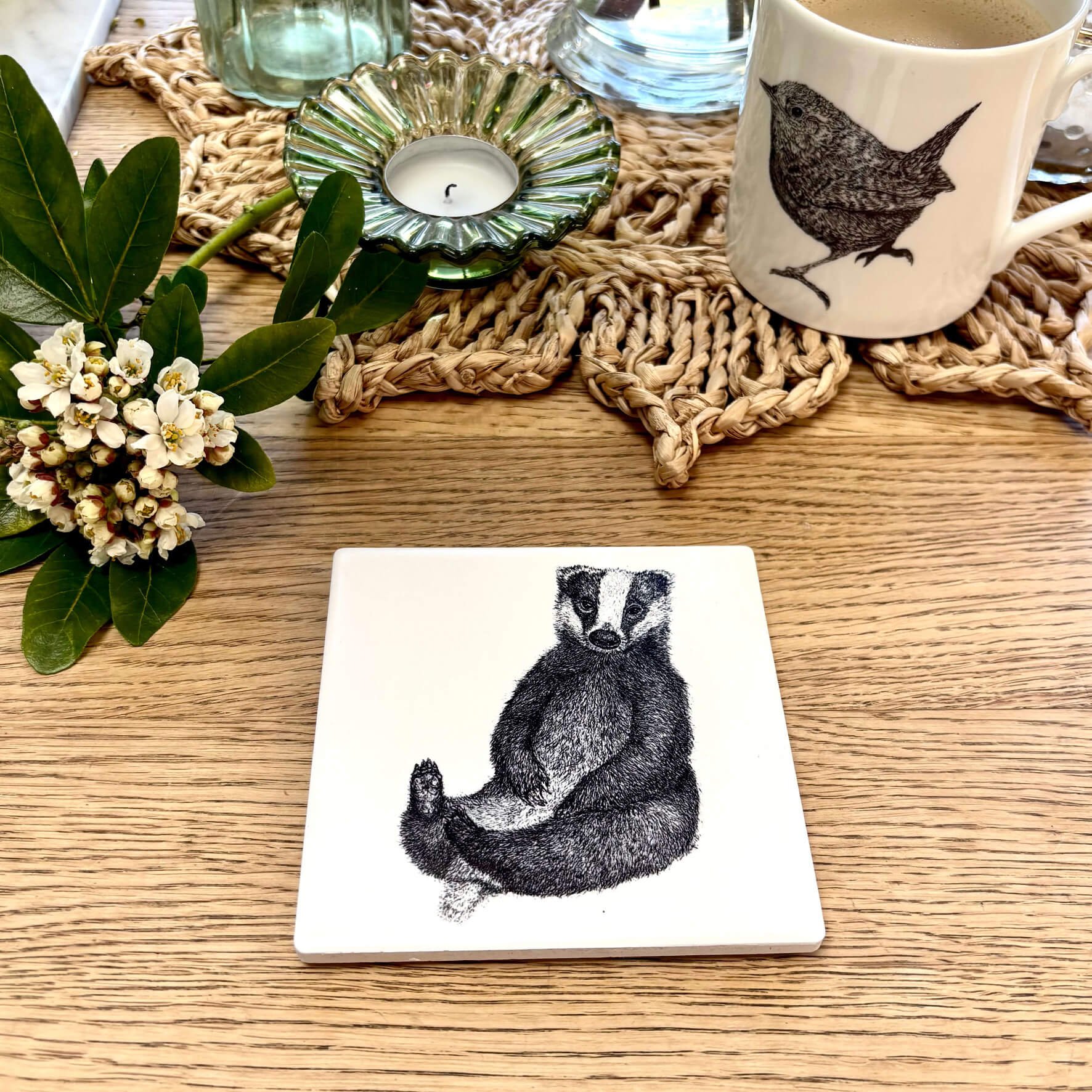 Ceramic_Coaster_Flat_badger_Table.jpg