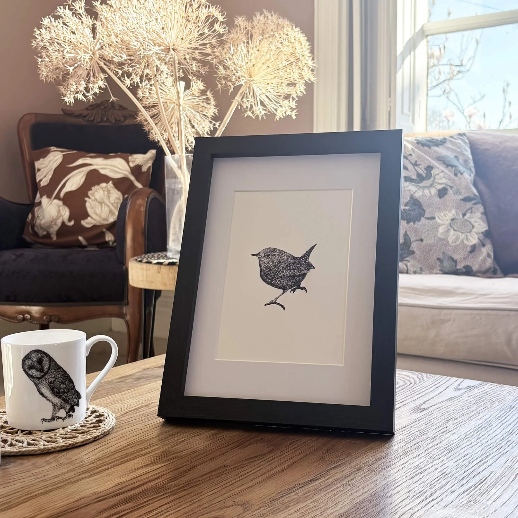 A4_Framed_wren_print_coffee_table.jpg