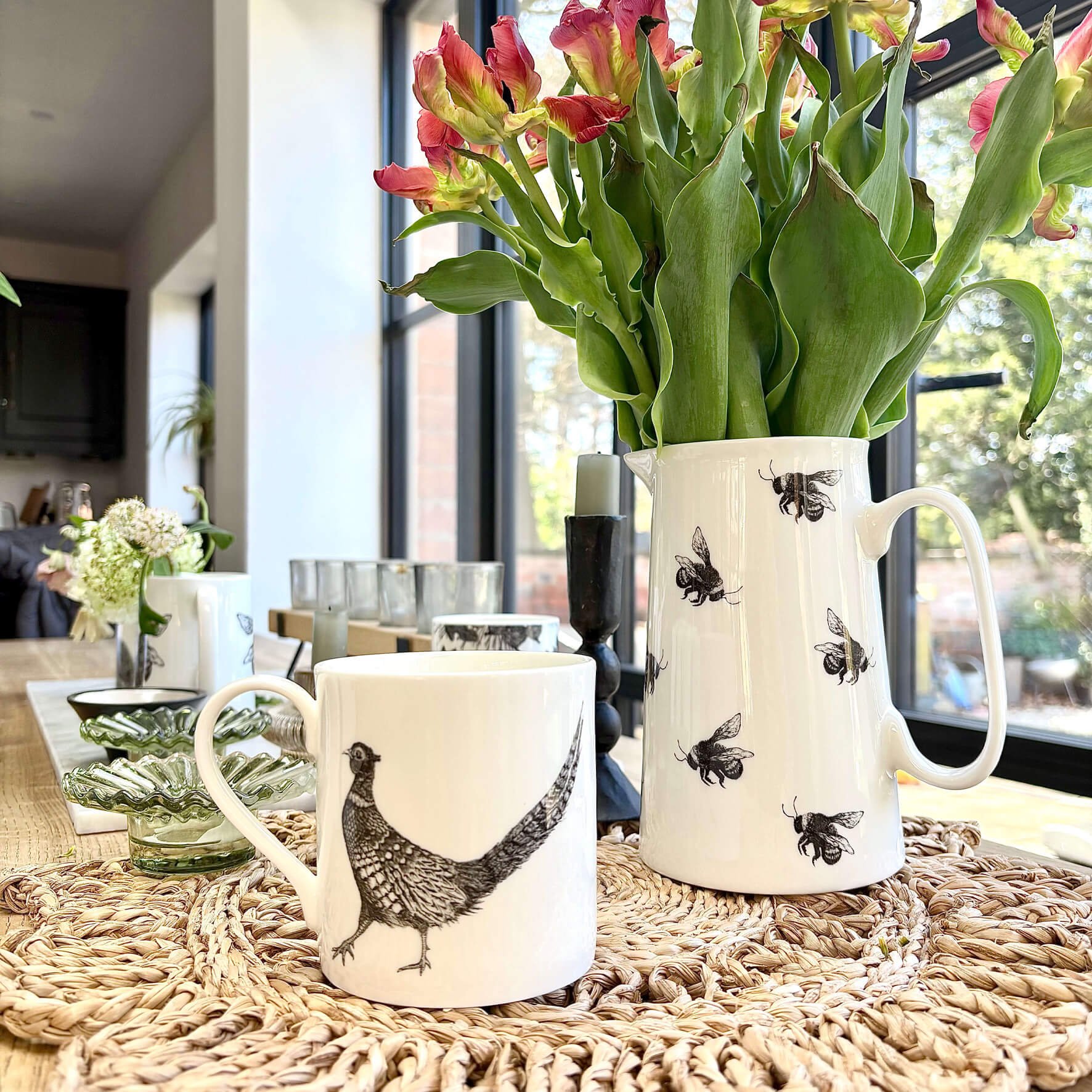 Fine Bone China Pheasant Mug "Phillip"