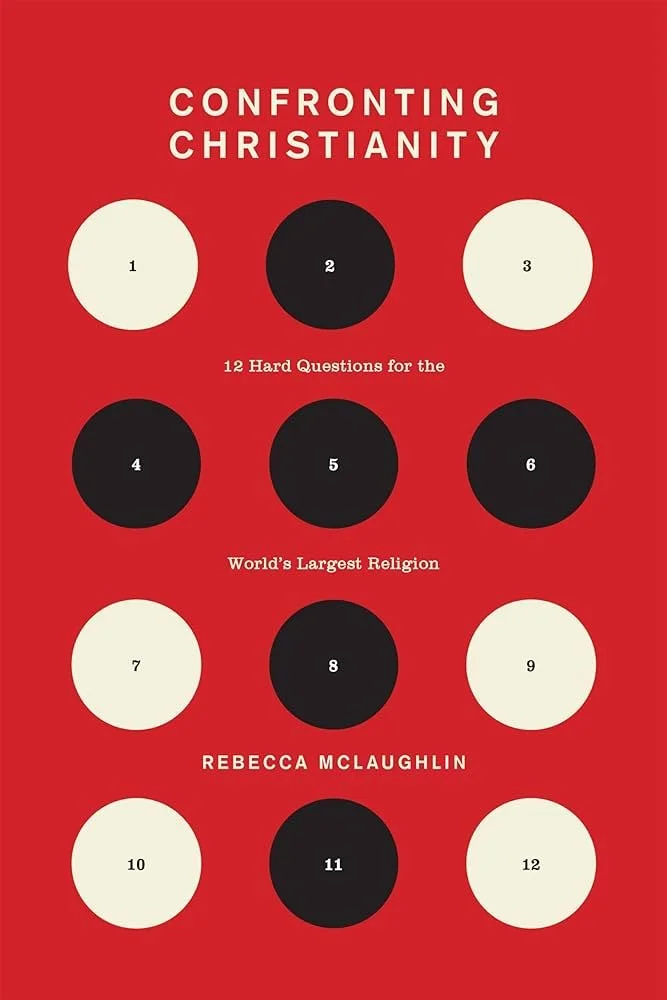 Book cover titled "Confronting Christianity" by Rebecca McLaughlin.