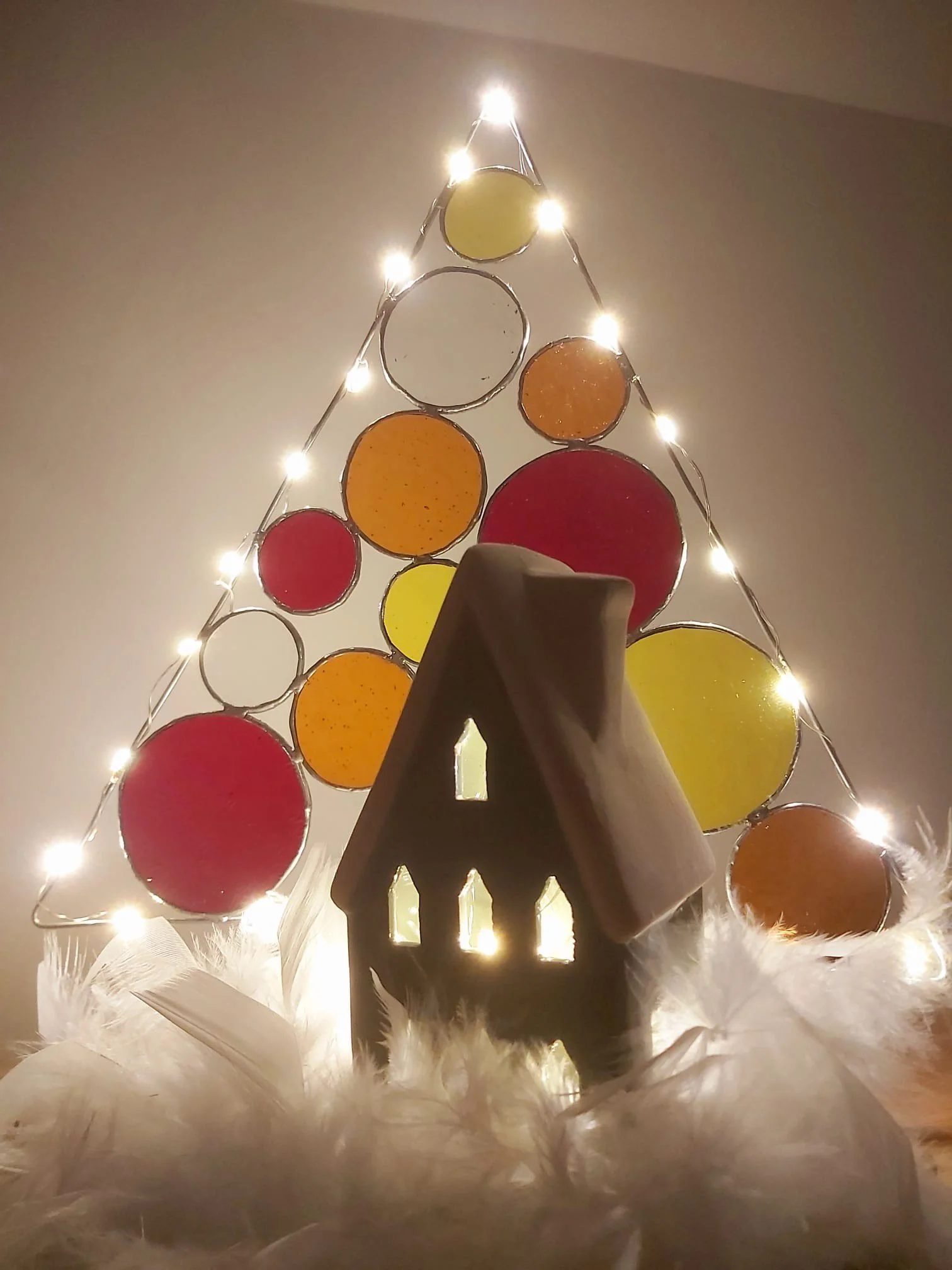 Lies De Pelecijn — Geïllustreerde kerstkaartjes en bloemetjes in glas