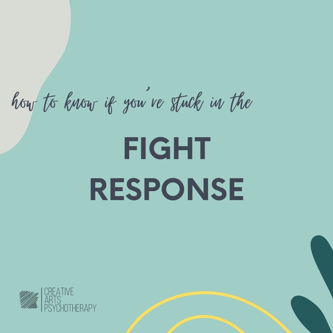 The FIGHT response is a normal reaction to trauma. We can get &quot;stuck&quot; in fight when our reaction was thwarted and the trauma response cycle is interrupted. 

Read more about how it manifests below:

It can be triggered by a single traumatic