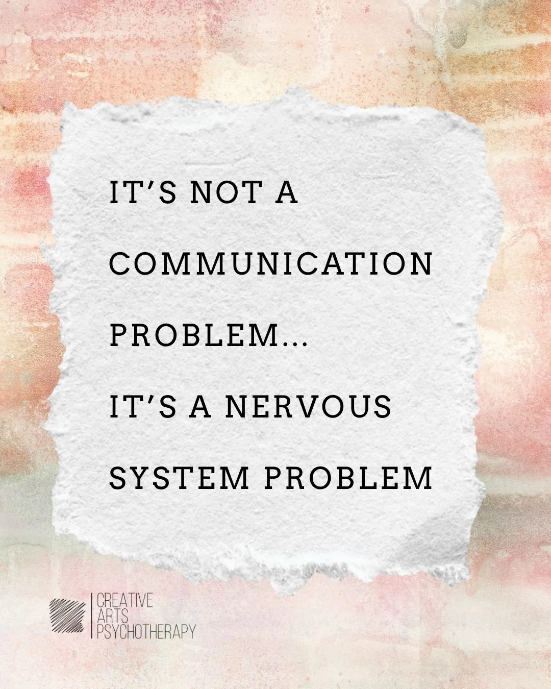 Most people think they need better communication. But often, what they really need is more nervous system safety.

You can&rsquo;t &ldquo;communicate effectively&rdquo; when your body feels threatened. It doesn&rsquo;t matter how many &ldquo;I&rdquo;