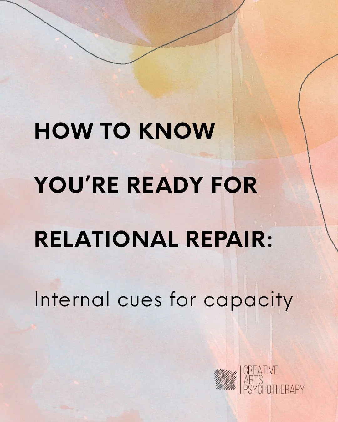 After a rupture, many of us rush toward fixing the relationship out of fear, guilt, or pressure. But real repair isn&rsquo;t about rushing. It&rsquo;s about readiness.

And readiness isn&rsquo;t just about wanting to reconnect, it&rsquo;s about havin