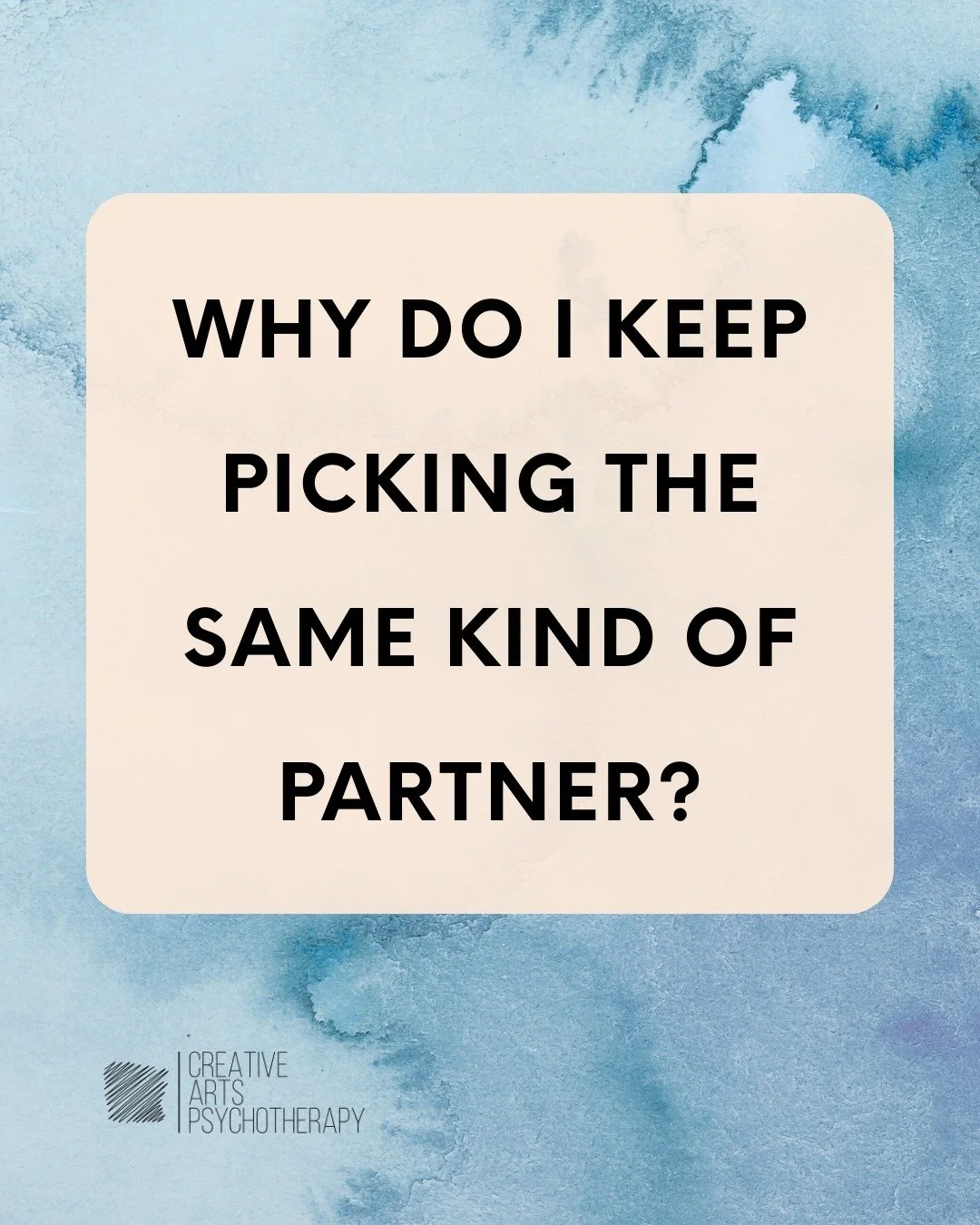 If you keep choosing the same type of partner, you're repeating what's familiar. Your nervous system is drawn to what it knows, even when what it knows hurt you.

That instant "spark" you feel? It's often your nervous system recognizing a p