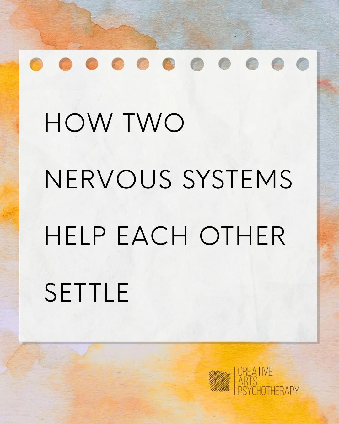 Self-regulation is managing your own emotional state, calming your nervous system, tolerating difficult feelings, and thinking clearly even when activated. It's what you do with yourself. Co-regulation is two nervous systems attuning to each other. Y