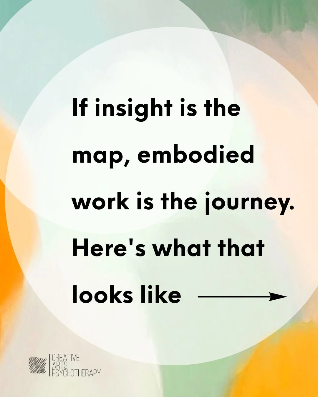 Embodied change isn't a concept. It's something you can feel.

It's the difference between understanding that it's safe to want things and actually feeling safe while wanting them. Between knowing you're allowed to take up space and practicing what t