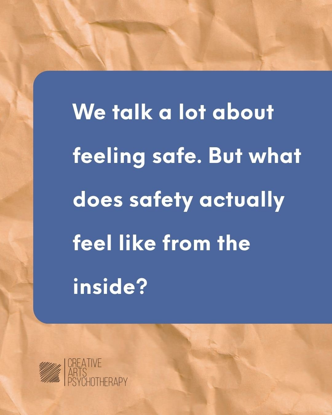 Most of us spend a lot of time trying to get regulated without really knowing what we're trying to get to. We know what dysregulation feels like: the anxiety, the shutdown, the bracing. But safety? We were rarely taught to recognize it.

Regulation h