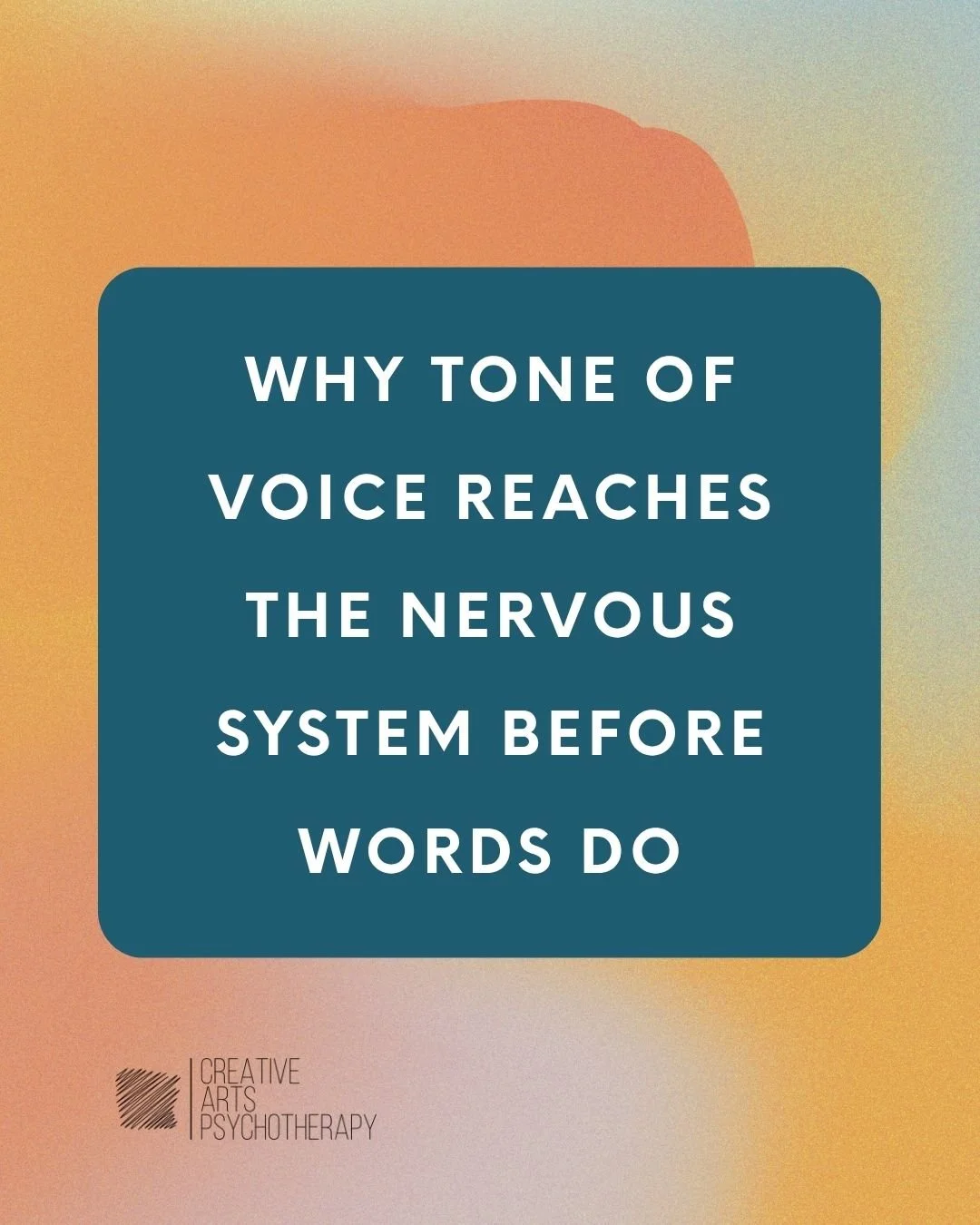 You've probably experienced this: someone says all the right things and something still feels off. Or someone says almost nothing and you feel immediately at ease. That's your nervous system doing something it's been doing your whole life: reading to