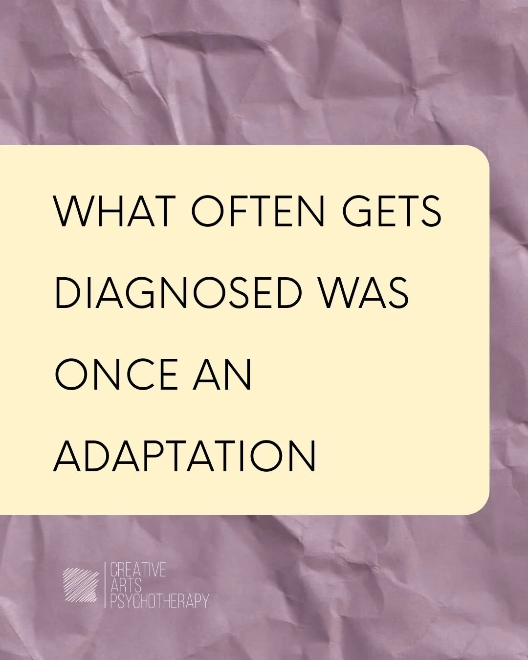 The nervous system doesn't produce random symptoms. Everything it does, from hypervigilance, dissociation, emotional dysregulation, shutdown, to chronic anxiety... was once, in some context, a reasonable response to unreasonable conditions. The nervo