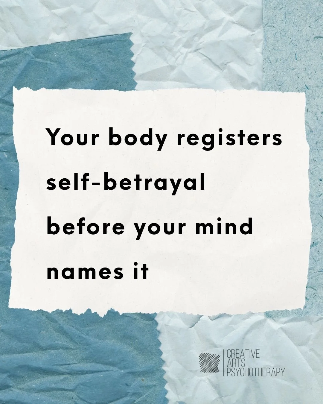 Self-betrayal rarely looks dramatic. It's not usually a single defining moment. More often it's quiet and cumulative: saying yes when your body said no, staying when something in you wanted to leave, bringing a smaller version of yourself into the ro