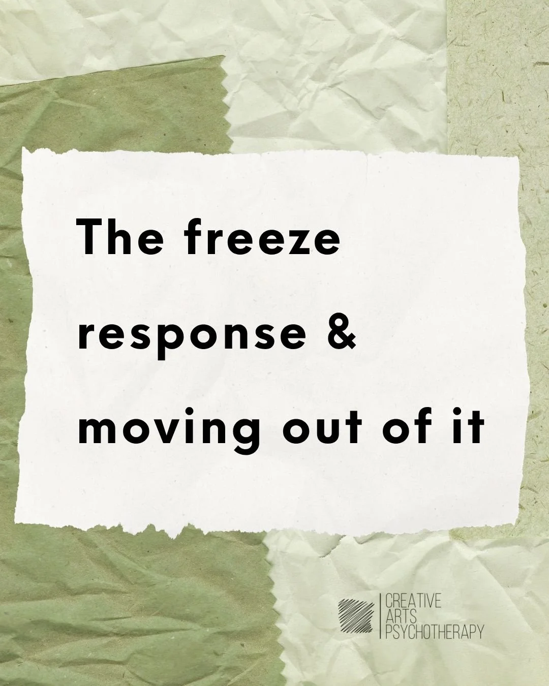 Freeze is one of the nervous system's oldest responses to threat. When fight and flight aren't available... when the threat is too large, too diffuse, too without a clear target... the system can shift into immobility. Not weakness. Not apathy. A pro