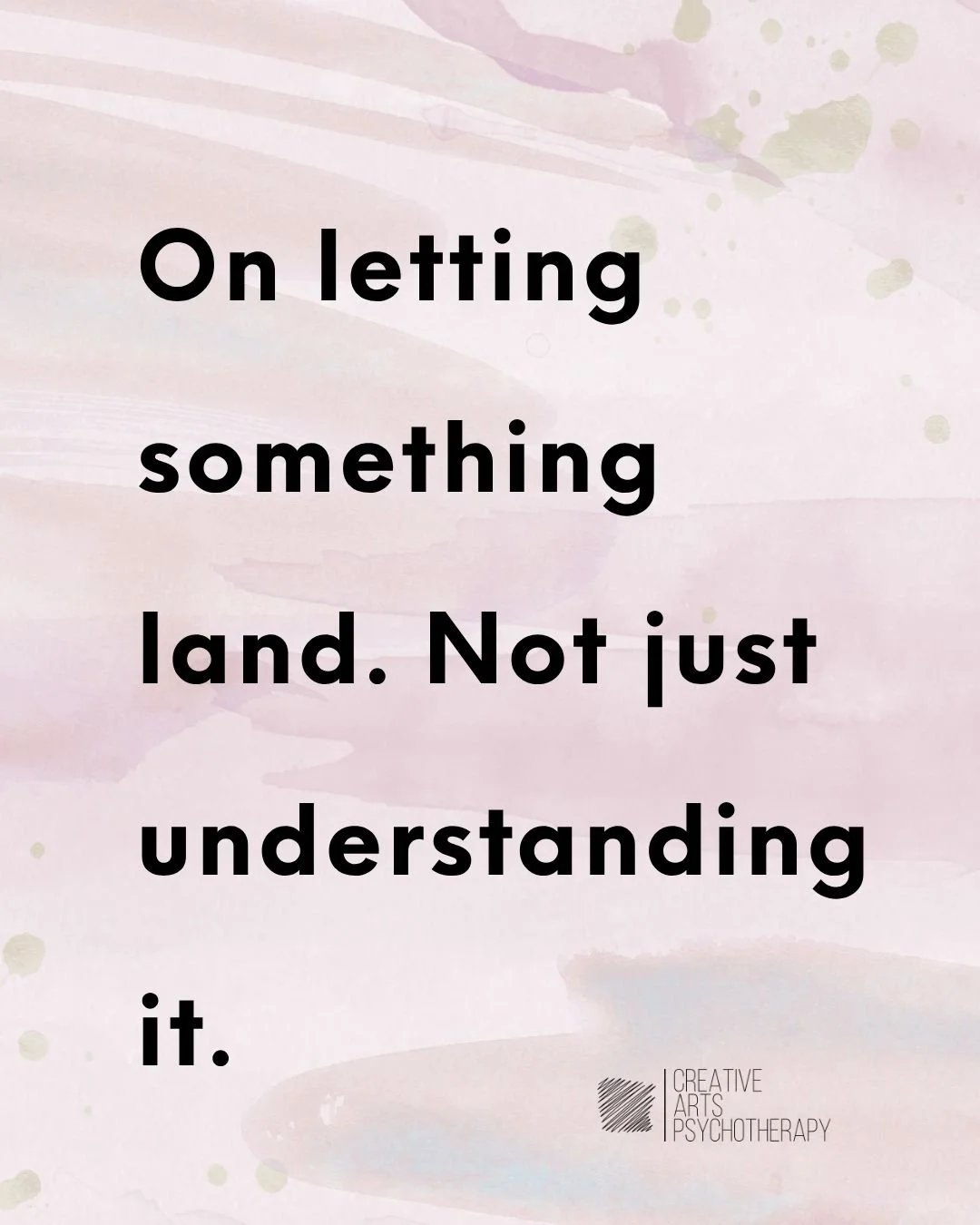 There's a mode of engaging with hard things that looks like processing but functions more like management. You take in the information. You understand it. You can speak about it clearly. Nothing in the body actually shifts.

This is intellectualizati