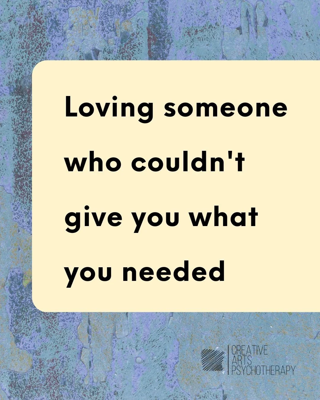One of the more disorienting experiences in adult life is recognizing that the person who shaped you most significantly was also the person unable to give you what you needed. Not because they didn't love you, but because what you needed required a c