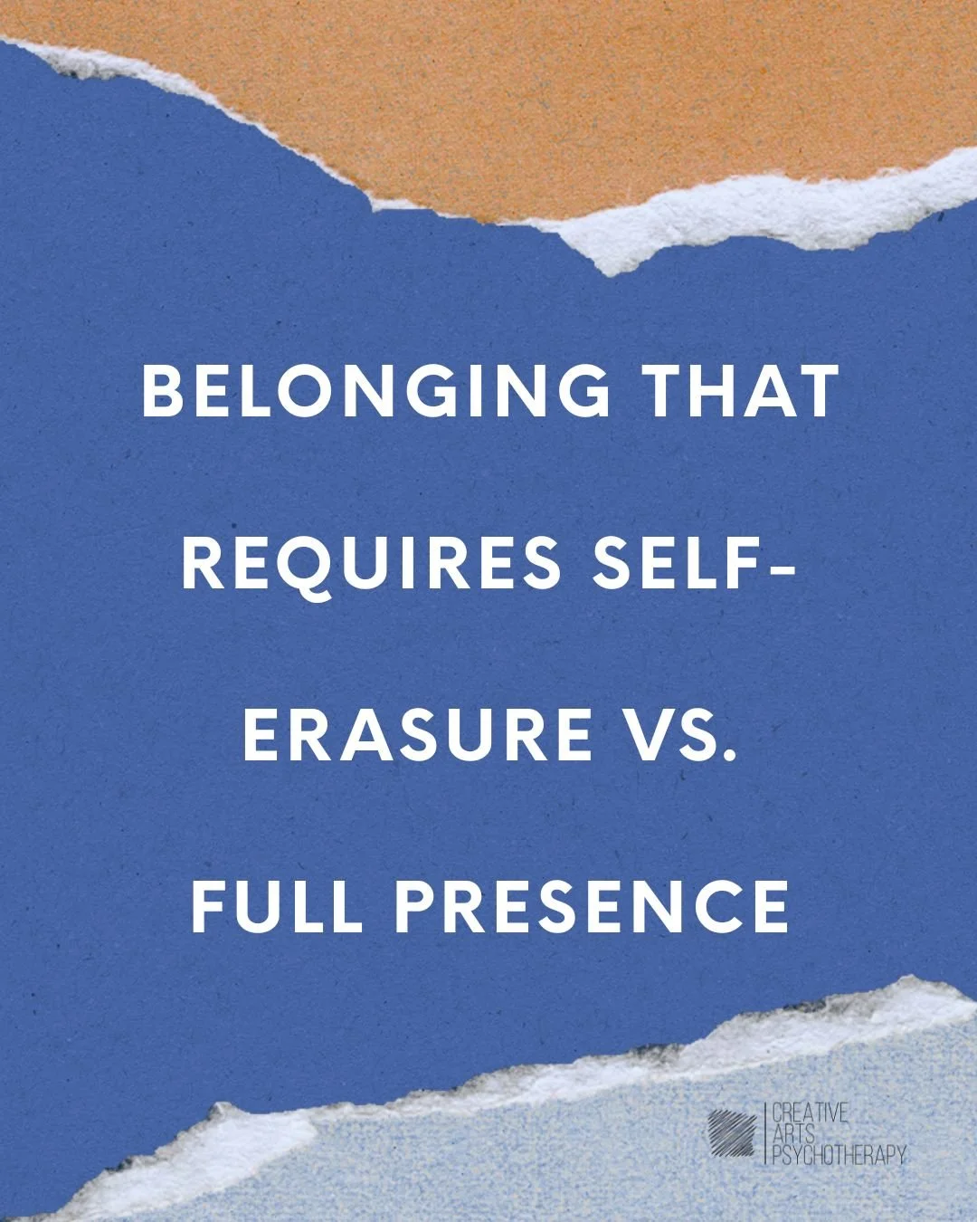 Conditional belonging or belonging that is contingent on presenting an acceptable version of the self, provides many of the surface features of connection without its deeper regulatory function. The person is not alone. They may be genuinely liked, e