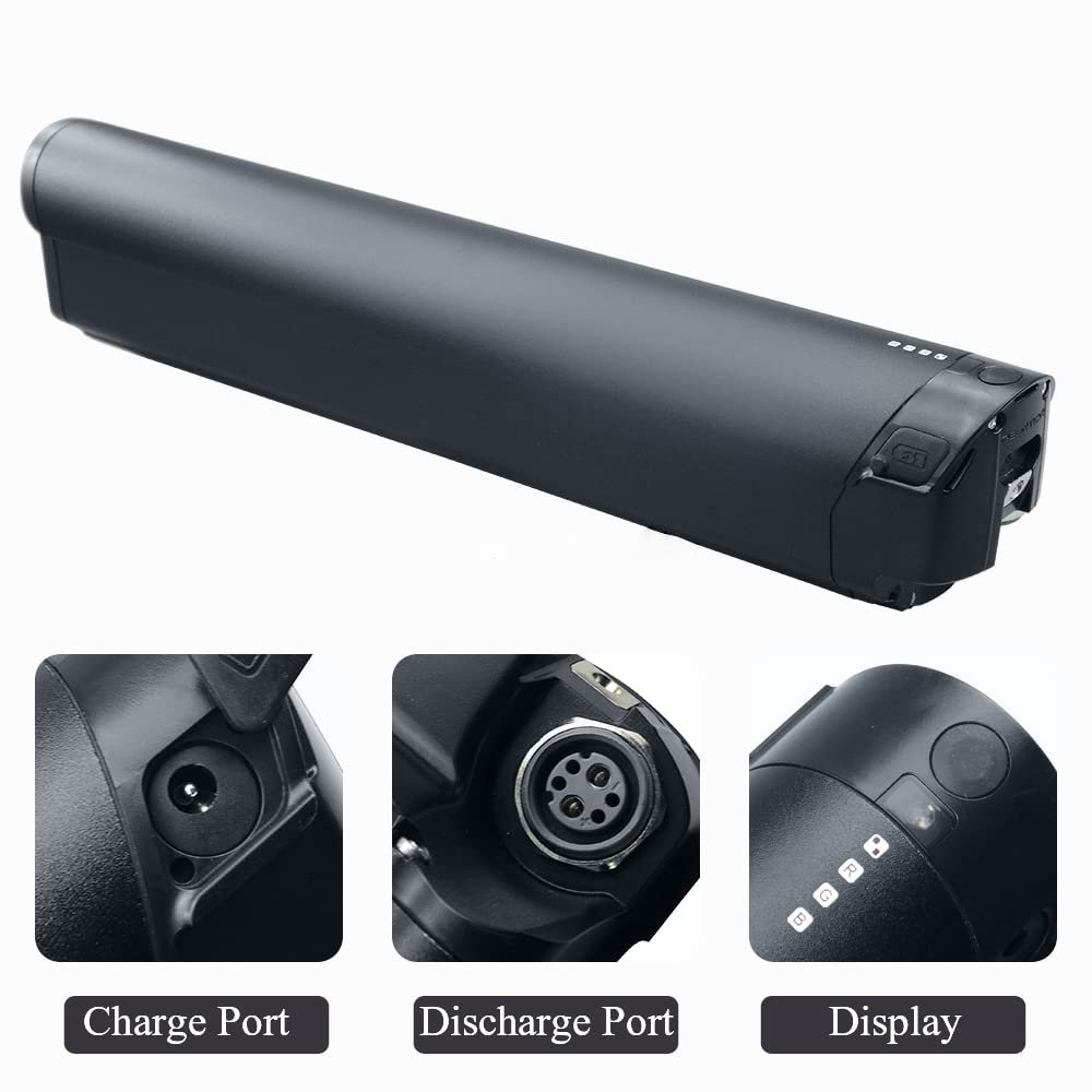 SAMSUNG CELL 48V 14AH 672WH LITHIUM BATTERY FRAME-INTEGRATED AND REMOVABLE. AV RANGE 80KM.