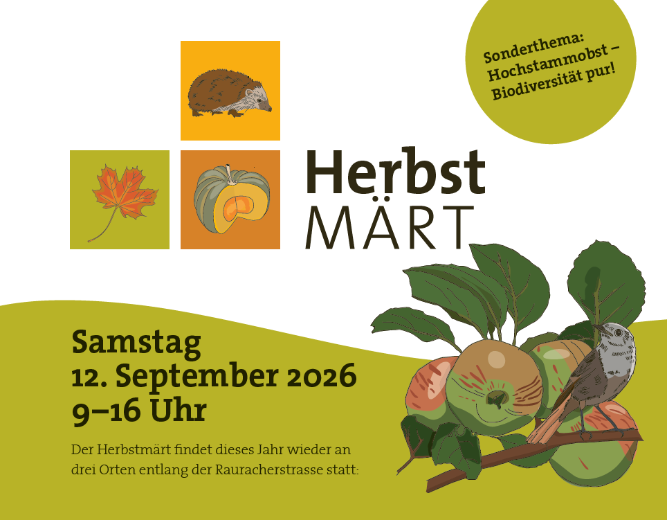 Wir sind am Herbstmärt Riehen, 12.9.26