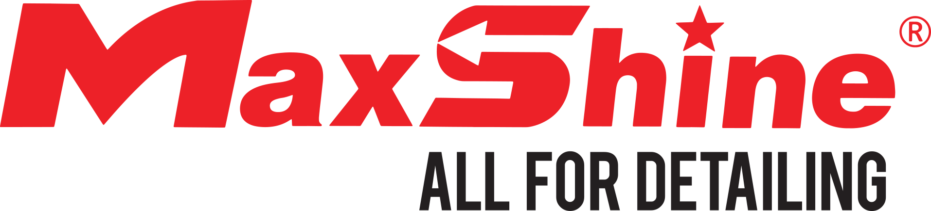 MaxShine All For Detailing Redlogo