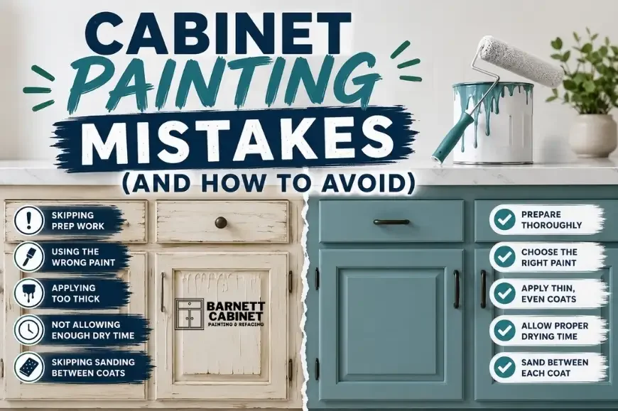 Cabinet Painting Mistakes (And How to Avoid)