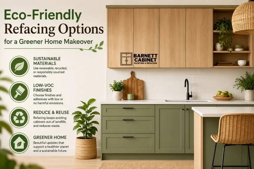 Eco-Friendly Refacing Options for a Greener Home Makeover