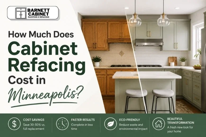 How Much Does Cabinet Refacing Cost in Minneapolis?