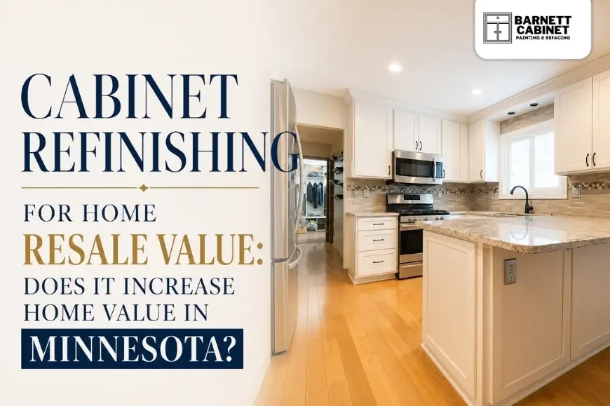 Cabinet Refinishing for Home Resale Value: Does It Increase Home Value in Minnesota?