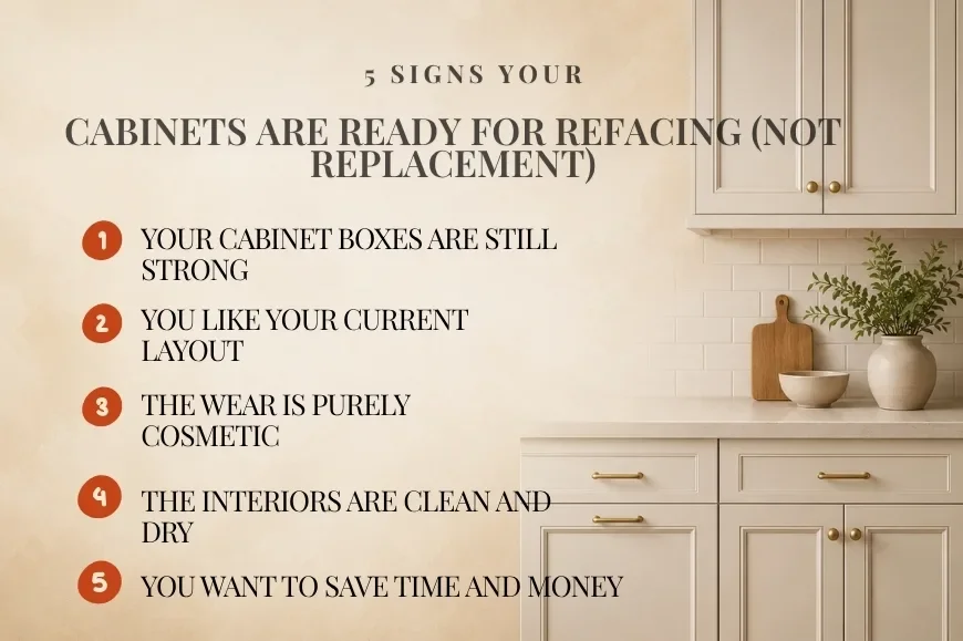 How Do You Know If Your Cabinets Are Ready for Refacing (Not Replacement)?
