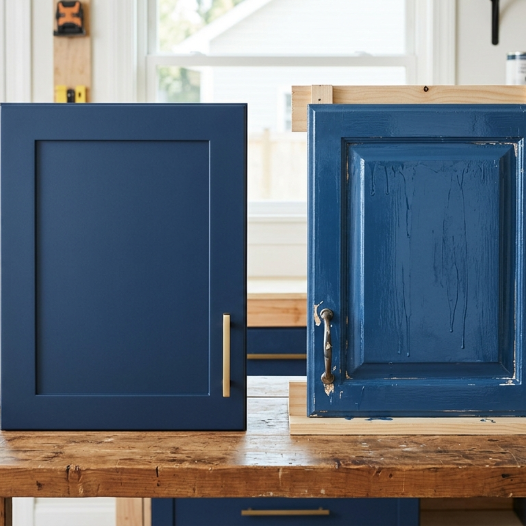 Barrnet-Cabinet-painting-process