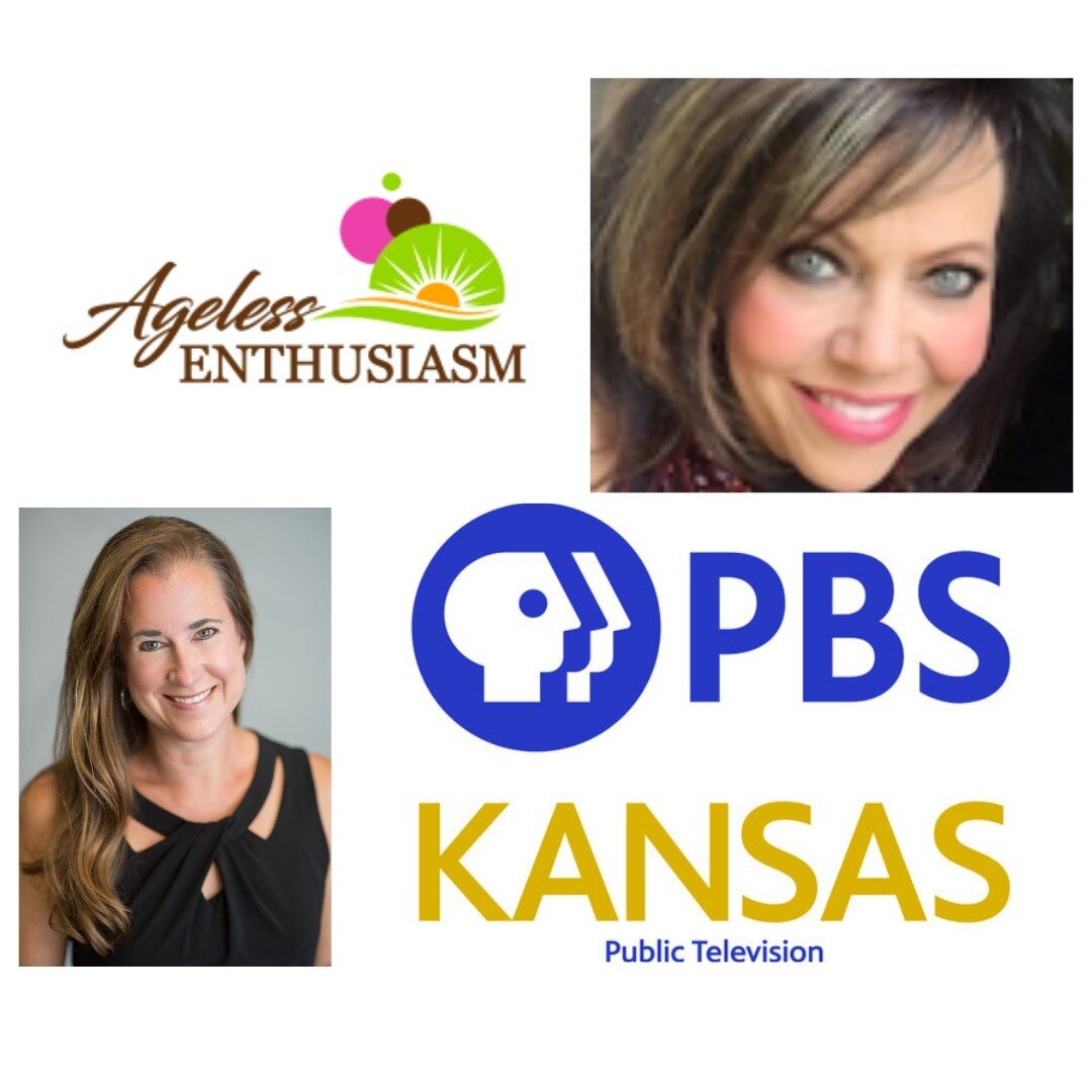 Coming tomorrow... I'll be featured on PBS show Ageless Enthusiasm with Mindy East (@mindymarteney) on Thursday, January 18th at 8:00pm central time on Channel 8 PBS Kansas (@pbskansasch8). Set a reminder to watch the show.

We'll be talking about se