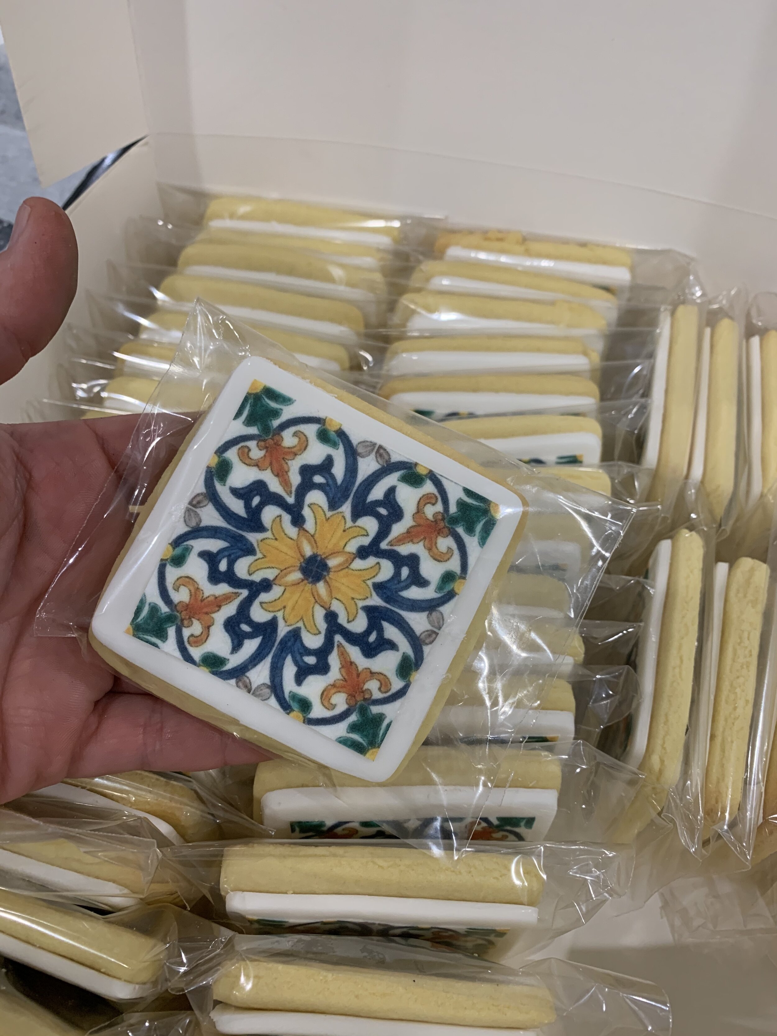 Positano Square Tile Cookie
