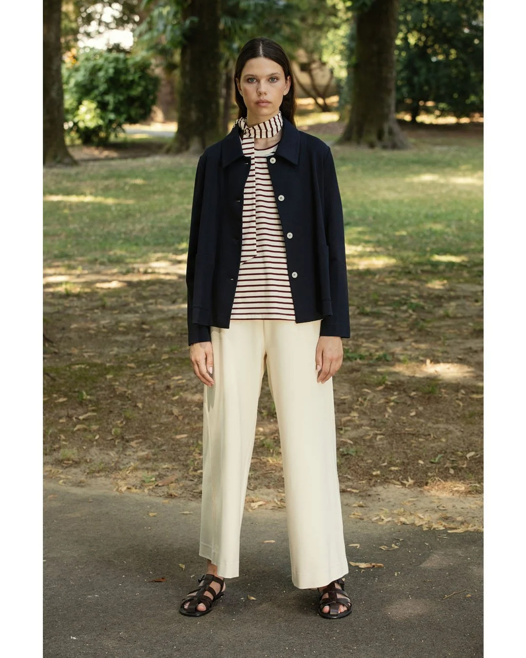 Essentials in Milano knit. A structured jersey that feels just right for spring: not too heavy, not too light. From outerwear to trousers to dresses, one versatile fabric.