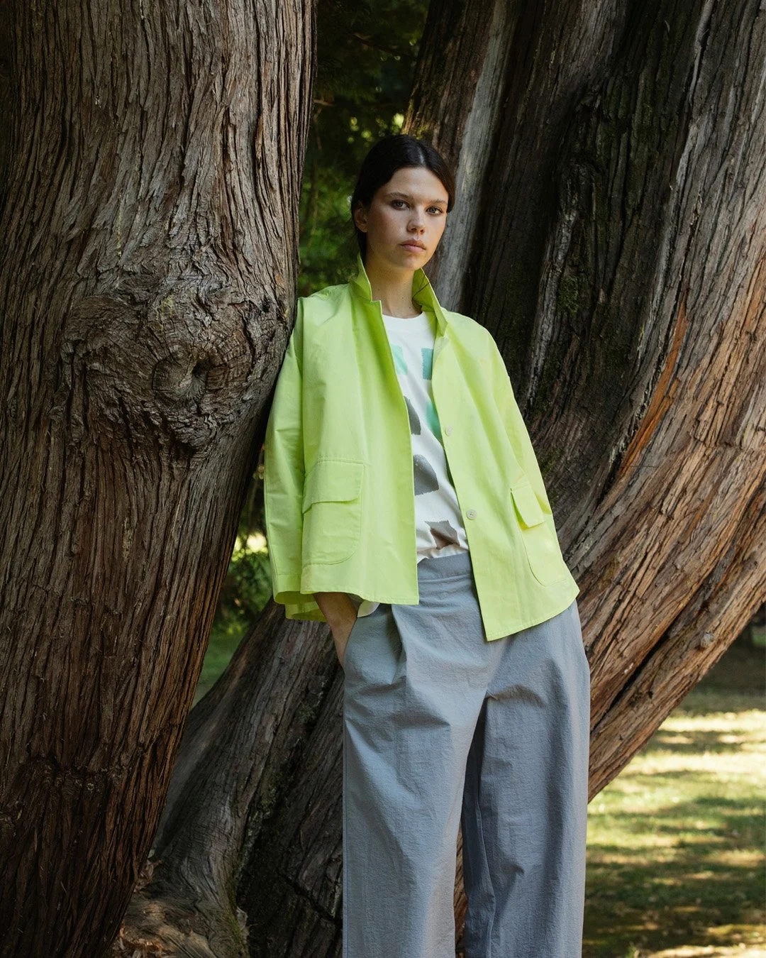 Hello June. LIME sets the mood: fresh, bold, and energizing. 
Shades of light green that bring dynamism to the season ahead.