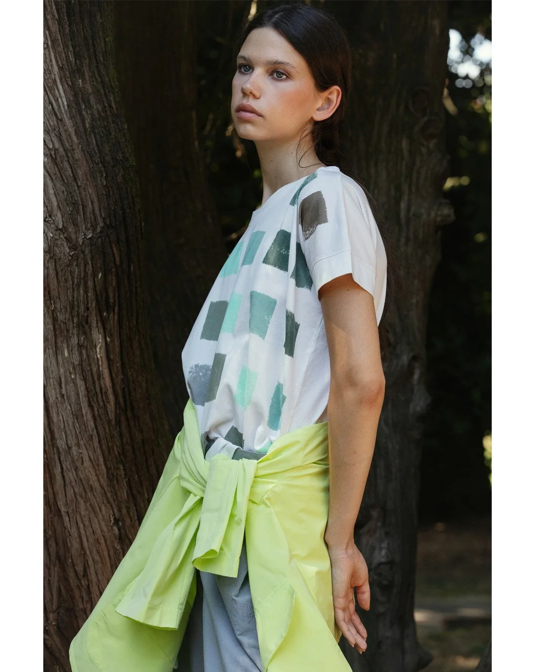 Introducing the new edition of our Ready-Made T-shirts. Artistic dyeing and tonal colour blocks.