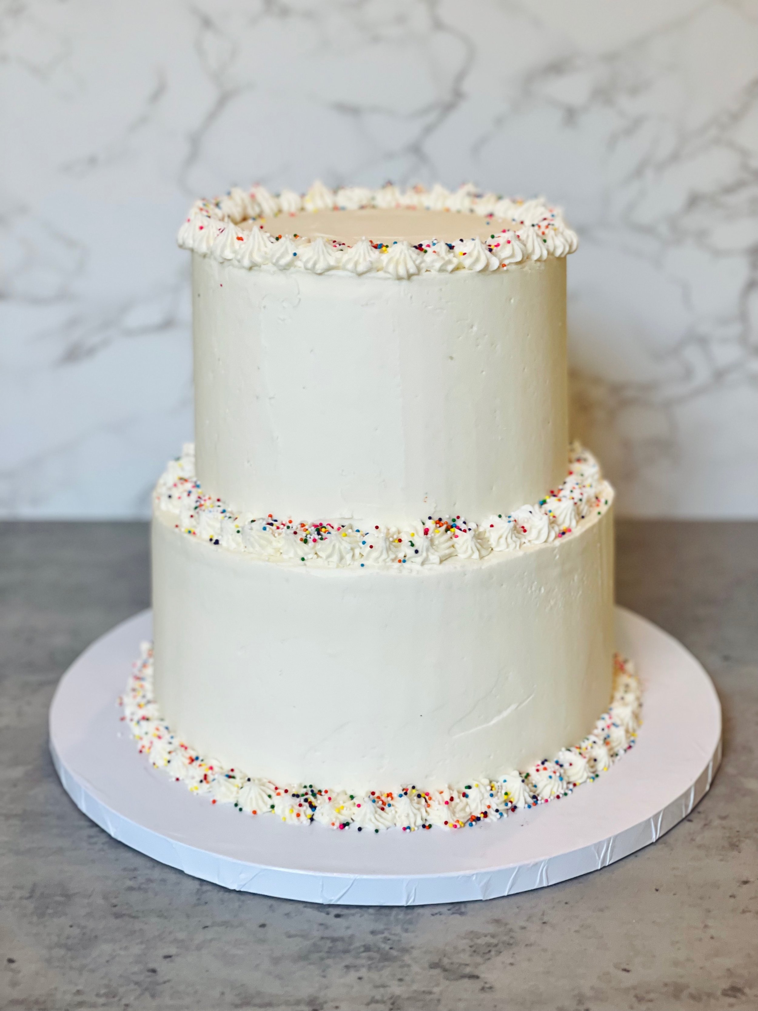 Chocolate Cake with Vanilla Buttercream